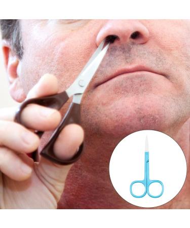IOIUSKKU Nail Cuticle Nippers Stainless Steel Scissors Eyebrow Trimmer Trimming Tool Blue - Buy Online on GoSupps.com
