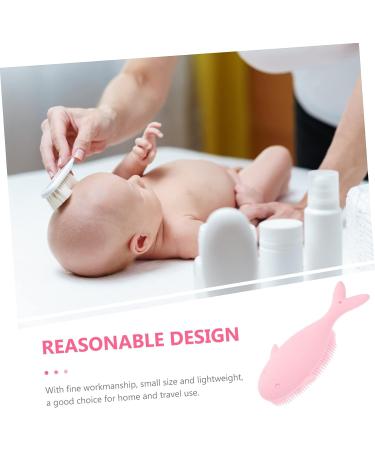 2pcs Silicone Baby Scalp Massager & Exfoliating Brush Set - Bathing & Shower Accessory for Newborns & Men - Buy Online on GoSupps.com