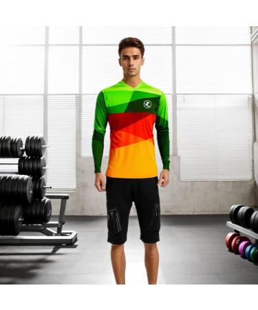 Buy Ugly Frog Men's Bike Wear - Short/Long Sleeve Downhill Jersey - Breathable MTB Top - International Shipping Available - Buy Online on GoSupps.com