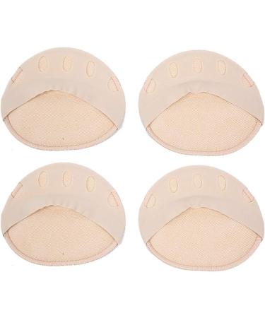 Foot Cushion & Pointe Shoe Toe Pads - 2 Pairs Stress Pain Relief for High Heels | Breathable Forefoot Pads (Skin Color - Buy Online on GoSupps.com