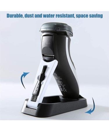 Buy Oulian Electric Shower Razor Holder | Foldable Non-Slip Base Stand with Cleaning Brush - Compatible with Most Electric Shavers - International Shipping Available - Buy Online on GoSupps.com
