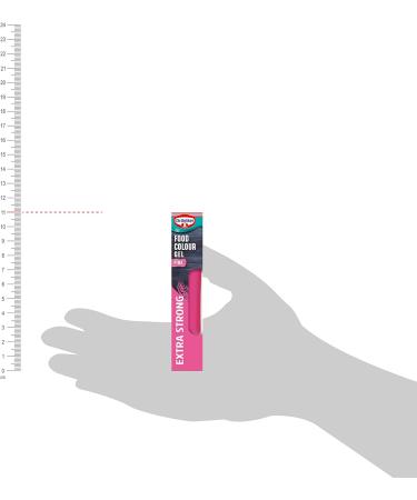 Dr. Oetker Pink Extra Strong Food Colour Gel 15ml - Buy Online on GoSupps.com