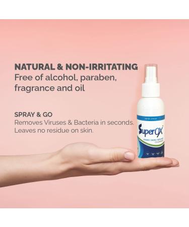 Superox Skin Spray - Natural Tattoo & Piercing Aftercare for Minor Cuts and Scars (3.4 oz) - Buy Online on GoSupps.com