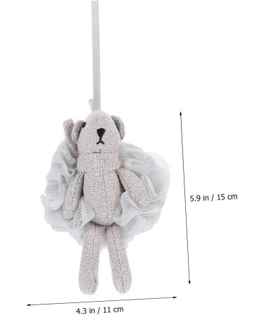 DOITOOL 1pc Cartoon Bath Ball Toy for Kids Bath Shower Sponge Mesh Shower Loofahs Shower Puffs Bathroom Sponge Bath Tub Scrubber Kids Bath Sponge Animal Body Wash Child Cotton Fabric Clean - Buy Online on GoSupps.com