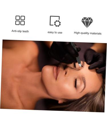 DRESSOOS Embroidered Manual Pen 2pcs Embroidery Pen Eyebrow Pen Eyebrow Pencil Embroidered Tattoos Pen Cosmetics Fogging 1 count (Pack of 1) Black - Buy Online on GoSupps.com