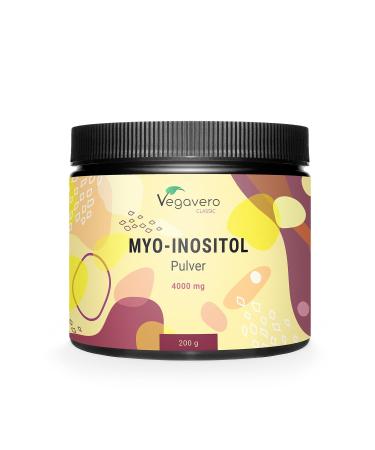 Vegavero Vegavero Myo-Inositol Powder 4000 mg | Inositol PCOS Supplement | No Additives | Up to 100 Day Supply | Vegan