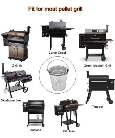 Floahazz Disposable Grease Bucket Liners Fit for Wood Fired BBQ Accessories 6 Pack - Buy Online on GoSupps.com