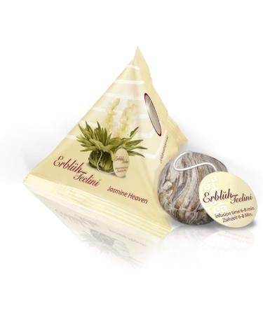 Creano Blooming Tea Gift Set in Wooden Box - 12 Flowering Tea Cups - Black & White Tea - Buy Online on GoSupps.com