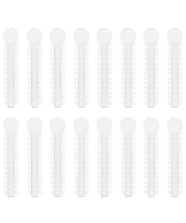 Orthodontic O-rings orthodontic ligature bonds orthodontic ligature binders orthodontic ligature ring orthodontic ligature ties transparent 40 pieces