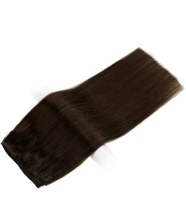 Vivien Real Hair Extensions - Darkest Brown 18 Inch Tresses | 100g #2 - Premium Quality Extensions for Effortless Style - Buy Online on GoSupps.com
