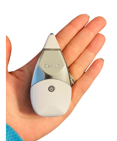 Tivic Health ClearUP® - Sinus Headache + Decongestant Treatment - Temporary Relief of Sinus Pain & Congestion from Allergy Cold & Flu - Drug & Chemical Free FDA Device, FSA HSA Eligible