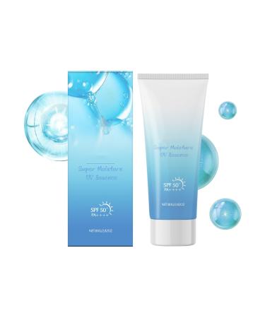 Super Moisture UV Gel Sunscreen 80g SPF50+ PA++++ Skin Aqua for Japan Waterproof and Blocker Blocks a broad spectrum of ultraviolet rays including UVA and B waves No aroma 1