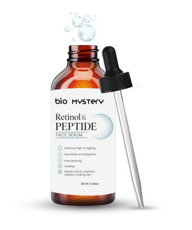 Retinol & Peptide Face Serum (33ml / 1.12 Ounce) Retinol & Peptide Serum 33ml - Buy Online on GoSupps.com