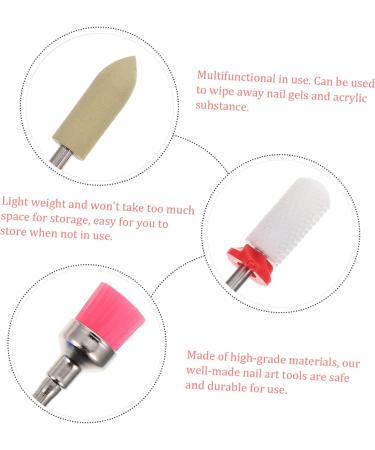 1 Set Nail Polisher Nail Tools Nail Gel Polish Nail Art Tools Pedicure Kit Nail Salon Bits Kit Para U as En Gel Manicure Sanding Heads Nail Art Sanding Bits Manicure Supplies Healeved - Buy Online on GoSupps.com