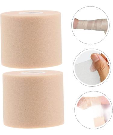 Foam Underwrap Tape - 2 Rolls of Elastic Sports Tape for Tennis & Athletic Use | High-Quality Skin Film Bandages - Buy Online on GoSupps.com
