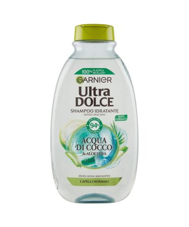 Garnier Garnier Ultra Gentle Shampoo with Coconut Water and Aloe Vera Moisturizes Hair without Weighing It Down 300 ml