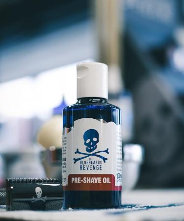 The Bluebeards Revenge Pre Shave Oil for Men Vegan Friendly Oil for Sensitive Skin Helps to Prevent Skin Irritation 100ml 100 ml (Pack of 1) - Buy Online on GoSupps.com