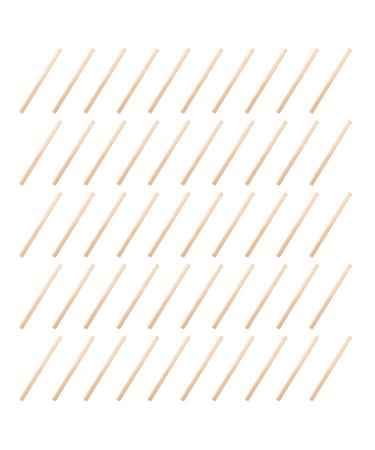 50Pcs Straight Bamboos Straw Party Drinkings Straw Degradable Cocktails Straw for Party Birthday Wedding Tool Small