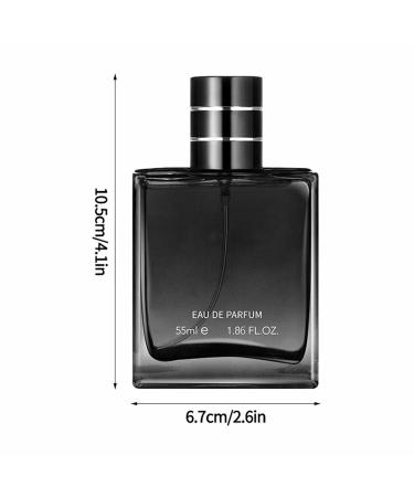 VEFSU Travel Gentleman Men's Perfume 55ml Spray Lasting Fragrance Long Lasting (Black One Size) 1 Fl Oz (Pack of 1) Black - Buy Online on GoSupps.com