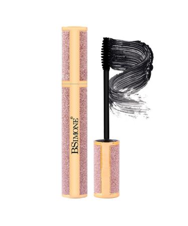 Waterproof Mascara Black Eye Makeup Brush Eyelash Stretch Makeup Formula Stain Proof and Lump-free to Amplify Your Eyes Generic
