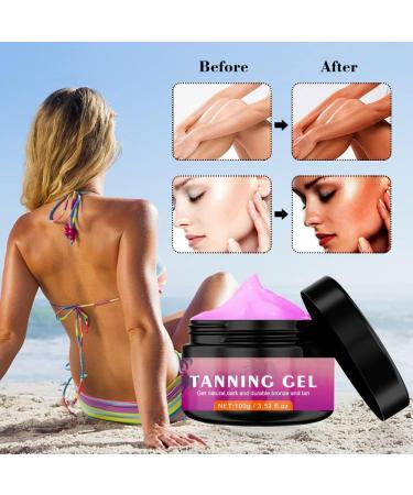 Tan Accelerator Cream - Intensive Tanning Luxury Gel - Tan Accelerator for Outdoors Under the Sun or in the Solarium - Buy Online on GoSupps.com