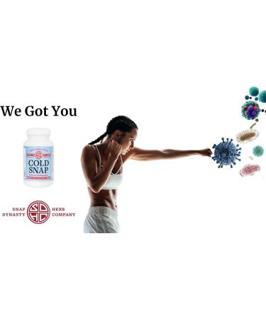 Cold Snap Herbal Supplement for Immune Support | 120 Capsules | International Shipping Available - Buy Online on GoSupps.com
