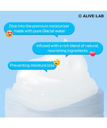 ALIVELAB Lightweight Moisturizer Gel for Oily & Sensitive Skin - Long Lasting Hydration (3.4 fl. oz) - International Shipping Available - Buy Online on GoSupps.com