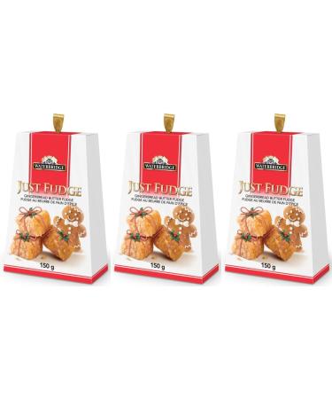 Value Bundle: Waterbridge - JUST FUDGE GINGERBREAD BUTTER FUDGE - Snacks & Candies for Adults & Kids - Maple Candy - Bonbon - Dessert - Christmas Candy - Custom Value Bundle Package of 3 - Buy Online on GoSupps.com