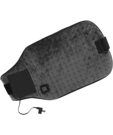 USB Heated Waist Wrap - Adjustable Temperature Heating Pad for Fast Relief | Foldable & Portable | Ideal for Office Use (Dark Gray) - Buy Online on GoSupps.com