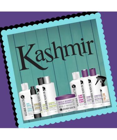 2 pc Kashmir Keratin Curl Ease Set - 8 fl oz Shampoo & Large Comb for Perfect Curls | International Shipping - Buy Online on GoSupps.com