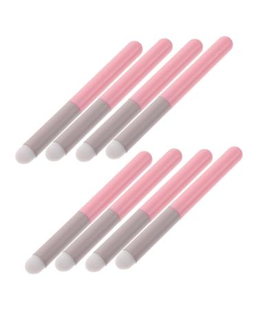 8pcs Lip Brush Lipstick Brush Portable Lipstick Brush Makeup Brushed Facial Makeup Brush Travel Makeup Brush Face Makeup Make up for Face Makeup Lip Gloss Fiber Wool