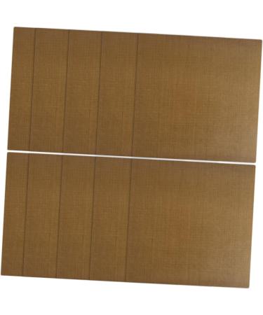 FOMIYES 100 Pcs Perm Iron Heat Insulation Patch Stickers Curling Iron Sticker High Temperature Sticker 10.00X10.00X0.10CMx5pcs As Shownx5pcs - Buy Online on GoSupps.com