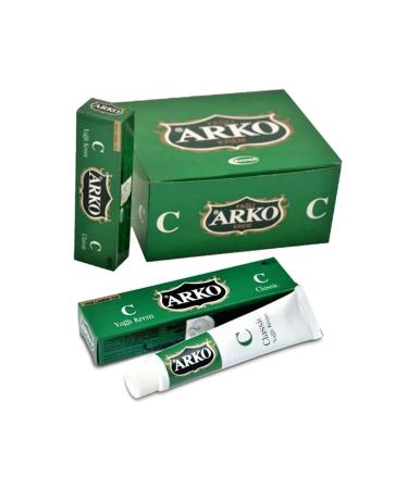 Arko Nem Creme Classic 20cc x12 - Cream for very dry hands Cream Women Men 12 pieces 12 in 1 Bundle 240 g (1 pack)