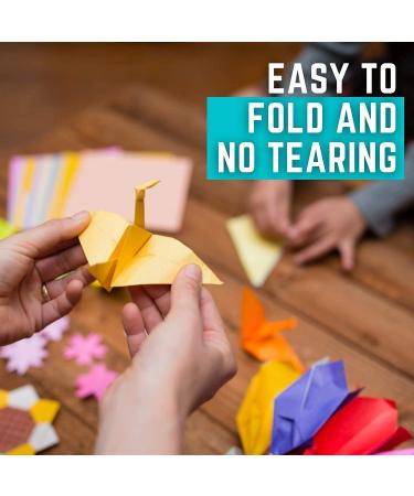 Origami Paper 200 Sheets - 2-inch Square Sheets - 20 Colors - Arts and Crafts - Includes 100 Design E-Book - Buy Online on GoSupps.com
