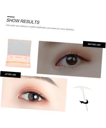 FOMIYES Beauty Tools 240 Pairs eyelid tape with mirror double eyelid tape eyelid tape and mirror invisible tape makeup - Buy Online on GoSupps.com