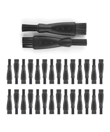 30 PCs razor brush Plastic Razor Cleaning brush replacement cleaning brush remove bar remains and dust light razor brush for Shaver Elektrorasierer Women's/men's razor