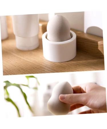 minkissy Sponge Rack White Sponge Holder Makeup Sponge Holder Ventilated Sponge Holder Beauty Sponge Holder Sponge Drying Rack Sponge Stand Storage Beauty Egg Powder Puff Holder Tool - Buy Online on GoSupps.com