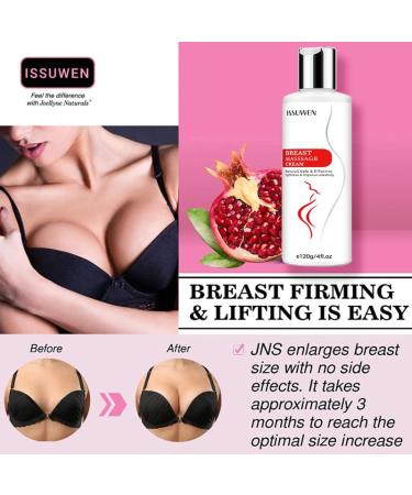 Breast Enhancement Cream-Bust Firming and Lifting Formula for Bigger Non-Greasy Cream for Visibly Fuller & Firmer Bust Line Natural Bust Enhancer for Women - Buy Online on GoSupps.com