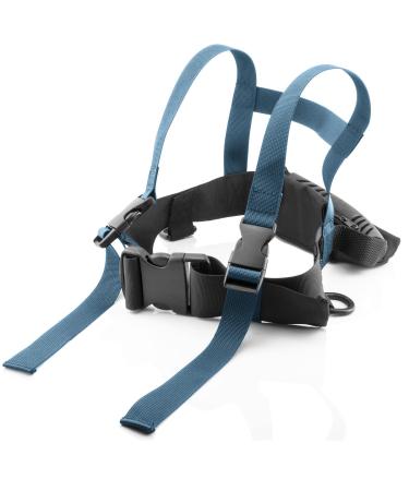 MidGard Kids Ski Safety Belt | Pulling & Learning Aid | Ski Trainer & Horse Leash - Blue - Buy Online on GoSupps.com