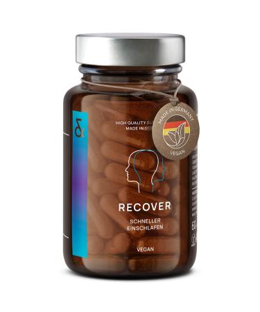 N 6 Recover Sleeping Medicines - Melatonin Highly dosed with L -tryptophan valerian passion flower hops lemon balm extract - falling asleep adults - 60 melatonin capsules 1 - Buy Online on GoSupps.com