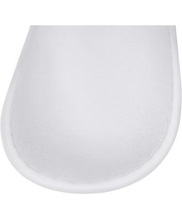 Premium Disposable White Hotel Slippers - 100 Pairs | Universal Size for Men & Women | Ideal for Hotels Spas & Guests - Buy Online on GoSupps.com