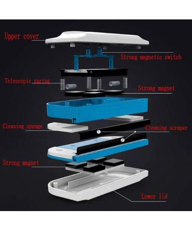 Glass Wiper - Double-Sided Window Glass Cleaning The Magnetic Window Cleaner for Glazed Windows Fit - Buy Online on GoSupps.com