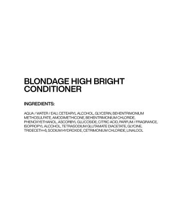Redken Blondage High Bright Conditioner - Brightens & Lightens Blonde Hair | Vitamin C Infused 10.1 Fl Oz - Buy Online on GoSupps.com
