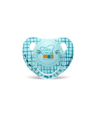 Buy SUAVINEX Silicone Picnic Blue Pacifiers for 6-18 Months - Pack of 2 | International Shipping Available - Buy Online on GoSupps.com