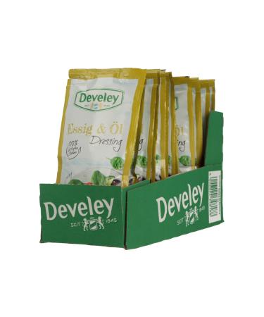Develey salad dressing 14x75ml + free dough card from Migase (vinegar & oil)