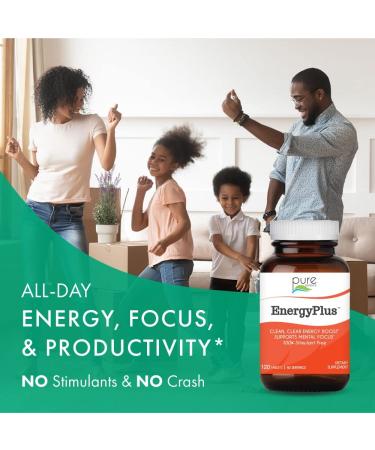 Pure Essence EnergyPlus - 120 Tablets for Enhanced Energy & Vitality - Buy Online on GoSupps.com