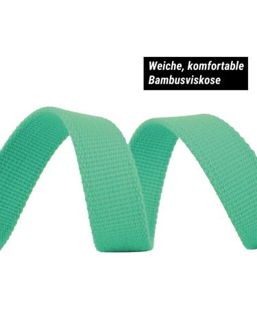 Kuri Pai 3m Dog Leash for Large Dogs - Comfortable & Sustainable Bamboo - Green | Rehabilitation Leash (L: 280cm x 2.5cm) - Buy Online on GoSupps.com