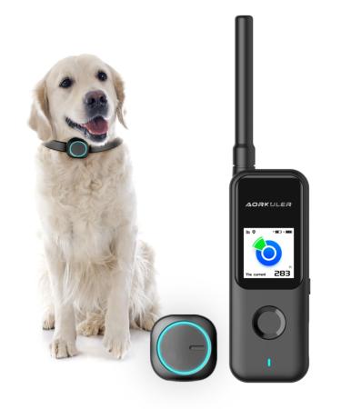Aorkuler GPS Dog Tracker Pet Tracker No Monthly Fee No Subscription Dog Tracker Without Cellular Networks Real-Time Tracking Device for Dog and Pets Dog Tracker Without Mobile Phones Dog Gps Tracker