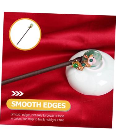 Ipetboom Hairpin Hair Claw Clips for Girls Hair Accessories for Women Wedding Bride Headpieces for Wedding Chinese Hair Accessories Chignon Pin Chopsticks Xiuyu Folk-custom Safety Button - Buy Online on GoSupps.com