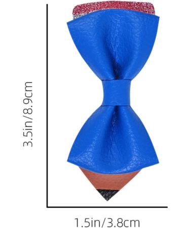 Fun Hair Clips | Pencil Bows Clips Ponytail Holder Hairgrips School Hair Accessories Unique Hair Pin Clips for Kindergarten Students on First Day of School Blue - Buy Online on GoSupps.com